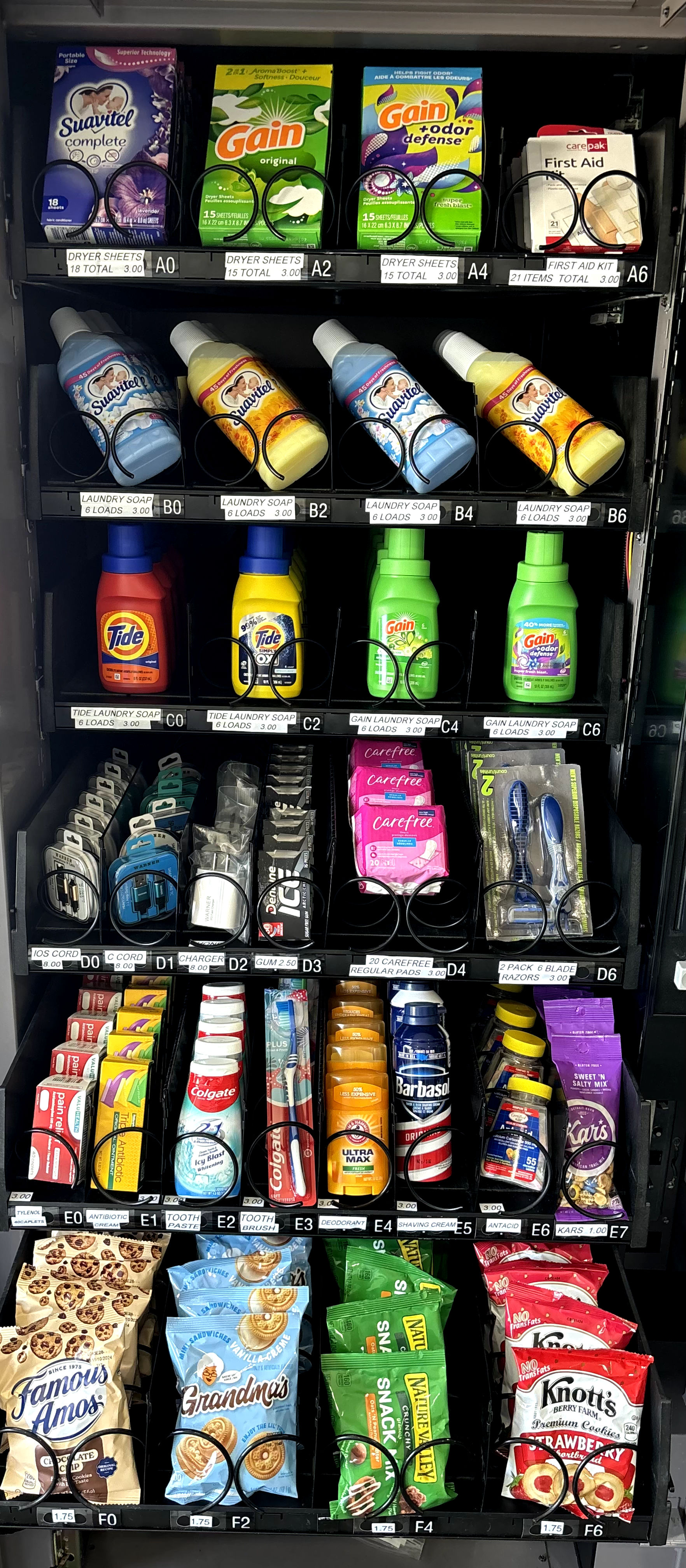 Branded vending machine